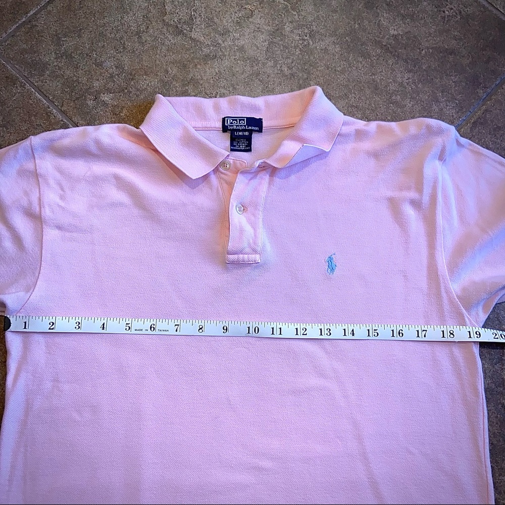 GUC - Polo Ralph Lauren Pink Polo Shirt - Picture 6 of 7